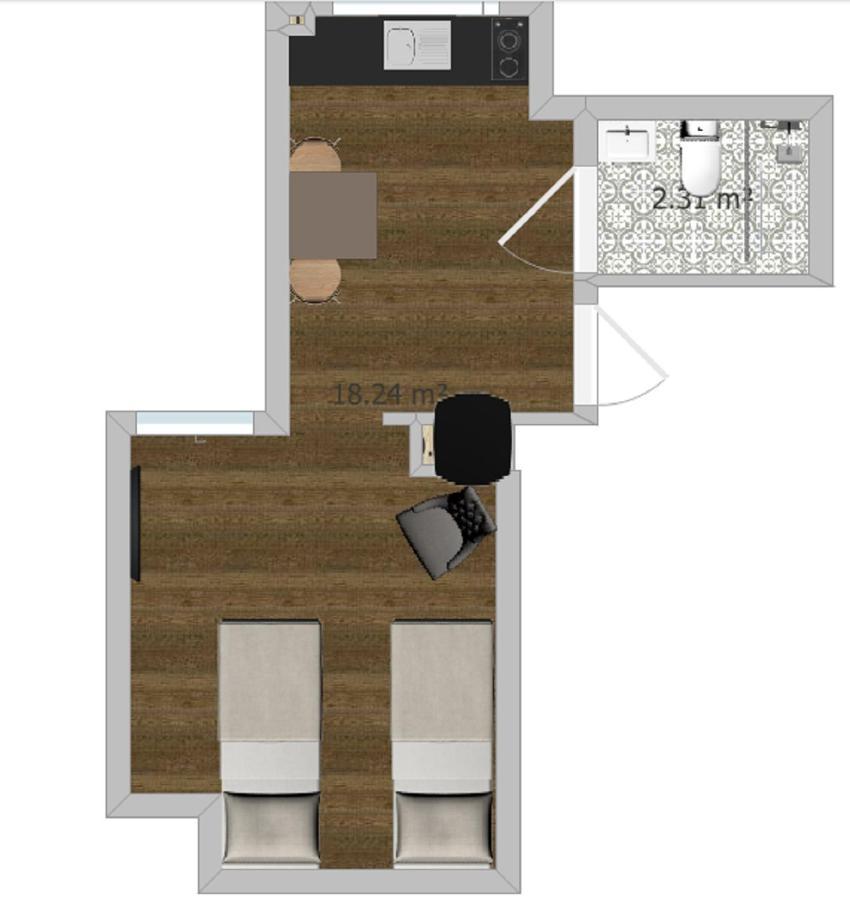 Ferienwohnung Centre Premium Pärnu Exterior foto